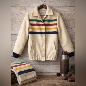 Iconic 1980s Hudson’s Bay quilted jacket